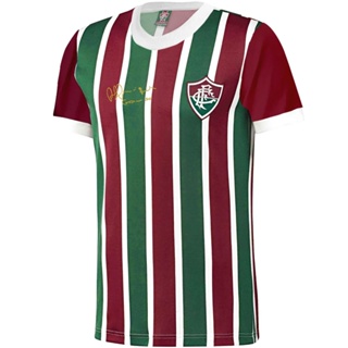 Camisa Fluminense Retrô Ganso Masculina Oficial em Oferta na Shopee