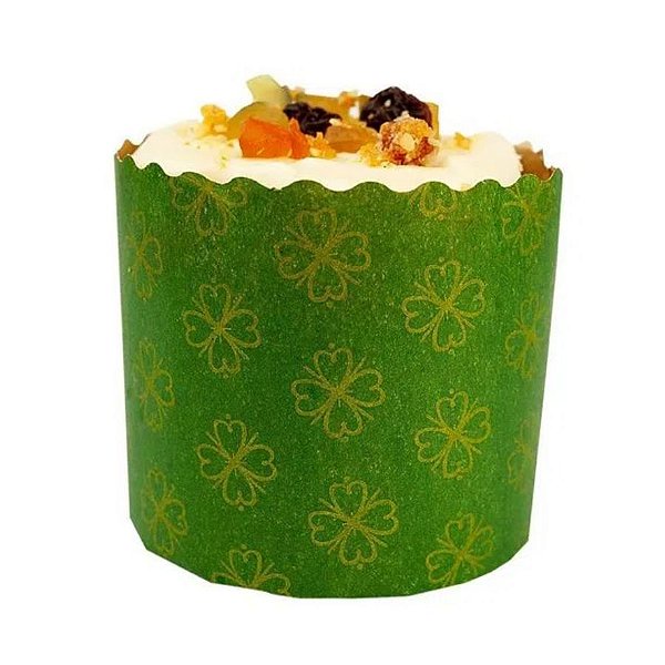 Forma para Panetone Decorada 250 g com 12 un. Ecopack Rizzo Confeitaria - Home & Living