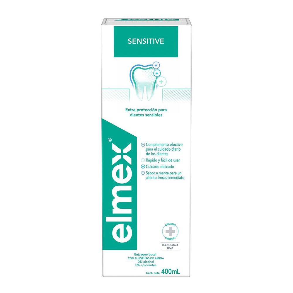 Detalhes do Enxaguante Bucal Elmex Sensitive 400ml