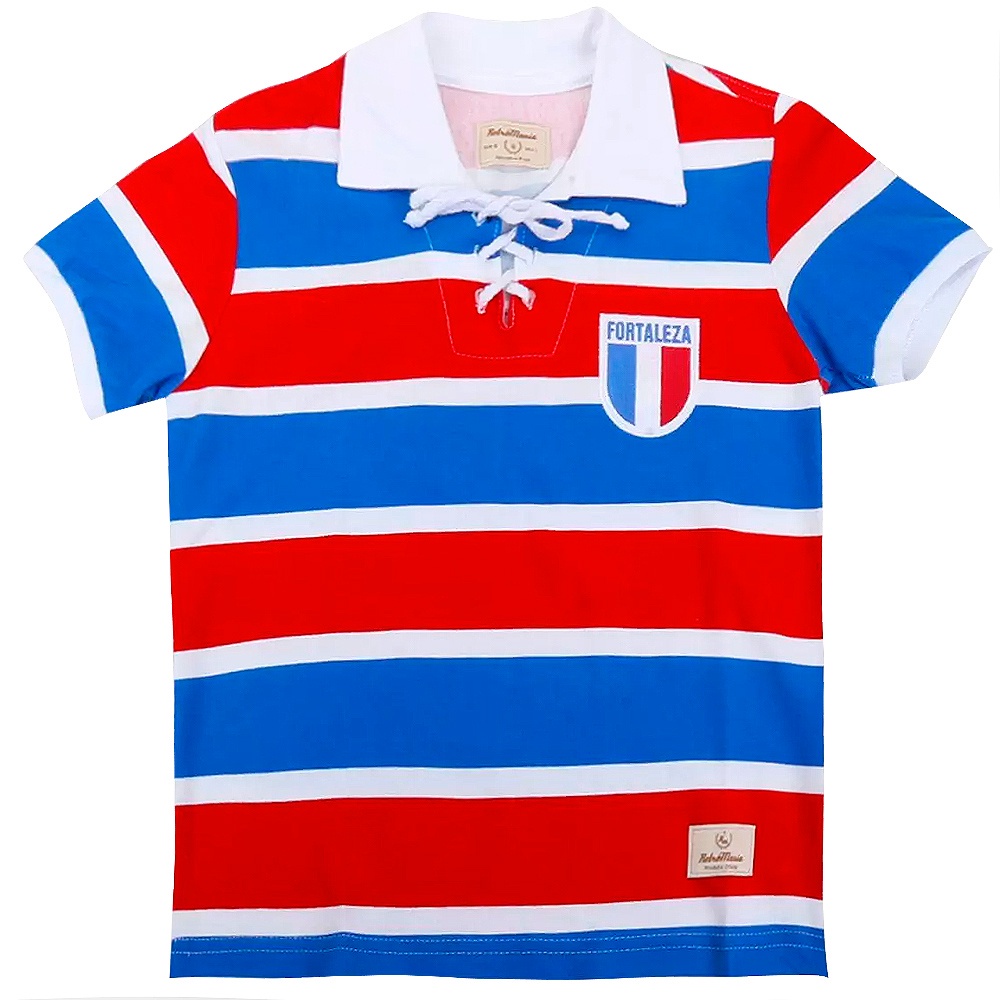 Camisa Fortaleza Retrô Cordinha Infantil Juvenil Oficial em Oferta na Shopee