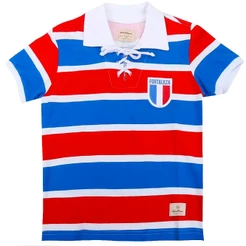 Camisa Fortaleza Retrô Cordinha Infantil Juvenil Oficial