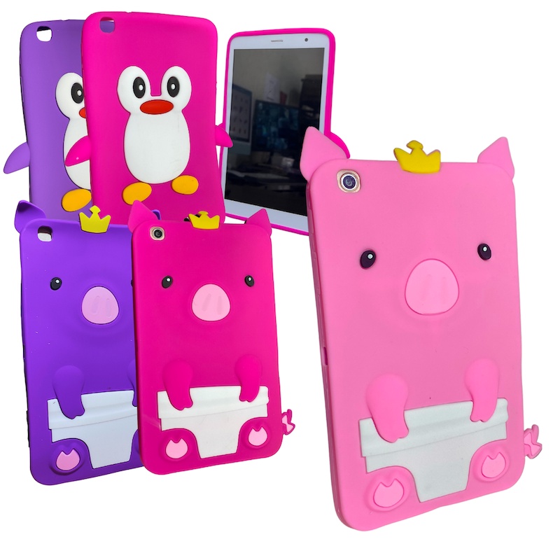 Capa infantil Emborrachada Adaptavel para tablet Philco 8 polegadas PTB8RSG