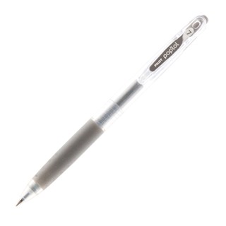 Caneta esferográfica Poplol retrátil 0.7 BLPL7S Prata Pilot