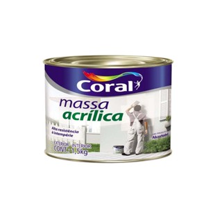 Massa acrílica 1,5kg Coral