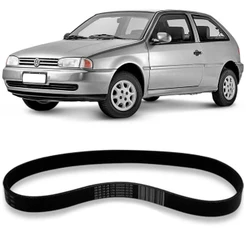 Correia Alternador Volkswagen Gol G2 94 A 2003 Micro V Gates
