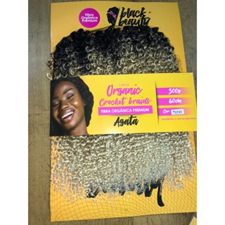 FIBRA DE CROCHET AGATA CACHEADA BLACK BEAUTY 300GR