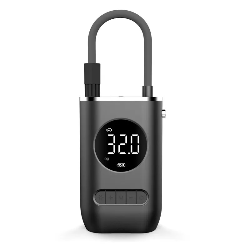 Calibrador Compressor Pneu Digital Carro Bike Moto Sem Fio