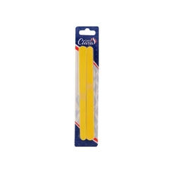 Lixa Para Unhas Descartável Santa Clara Amarelo Canário com 12un