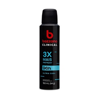 Desodorante Aerosol Antitranspirante Masculino Bozzano Clinical Ultra Cool 150ml em Oferta na Shopee