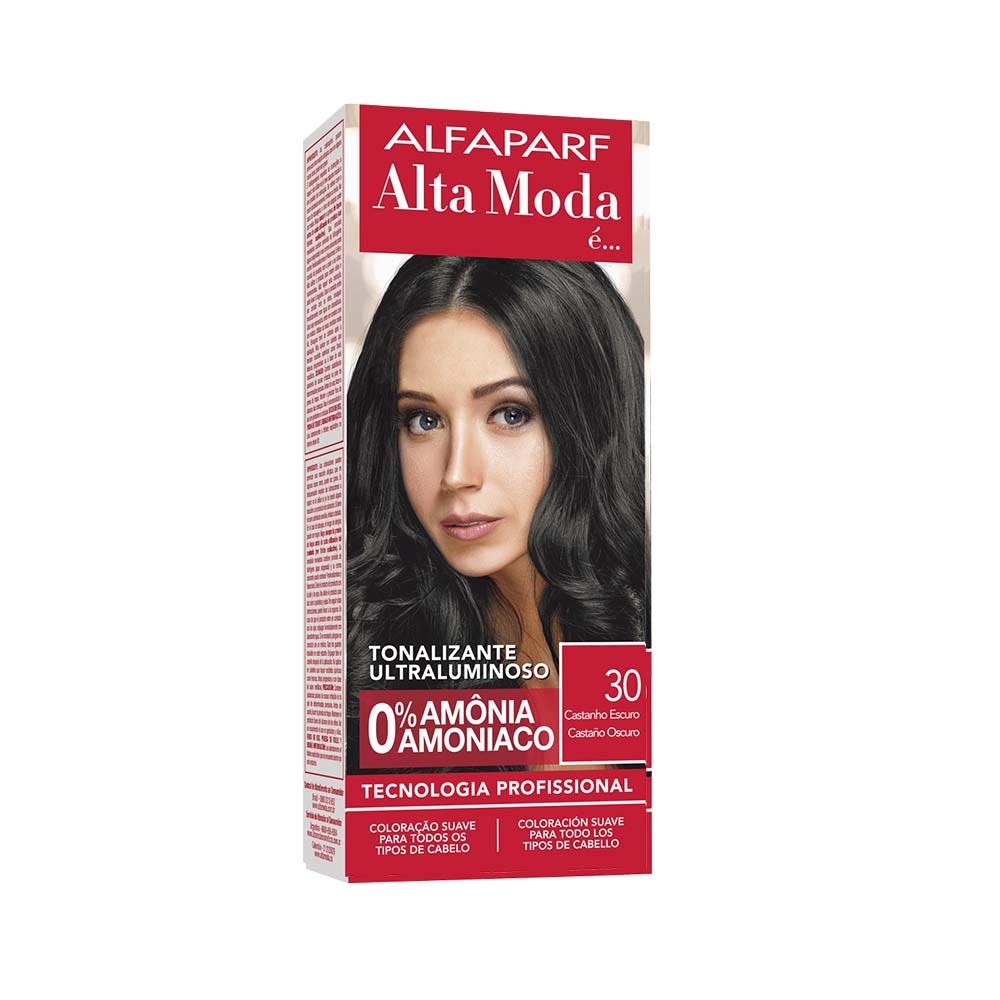 Tonalizante Alta Moda 30 Castanho Escuro - Beauty