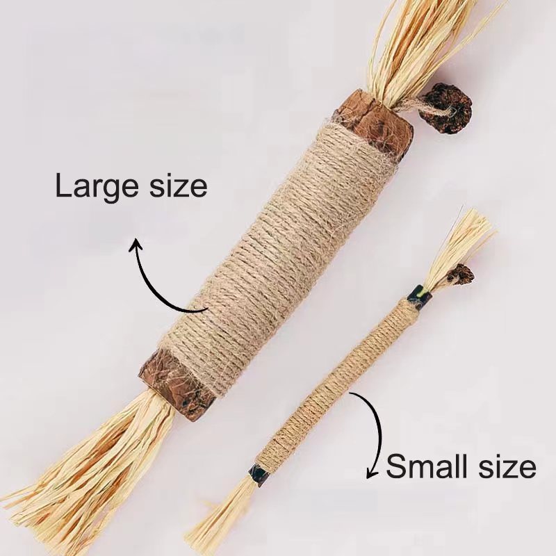 Catnip Cat Toys Natural Matatabi Pet Snacks Stick Limpa Dentes Removedores De Pêlos Para Silvervine Kitten Chew Toy