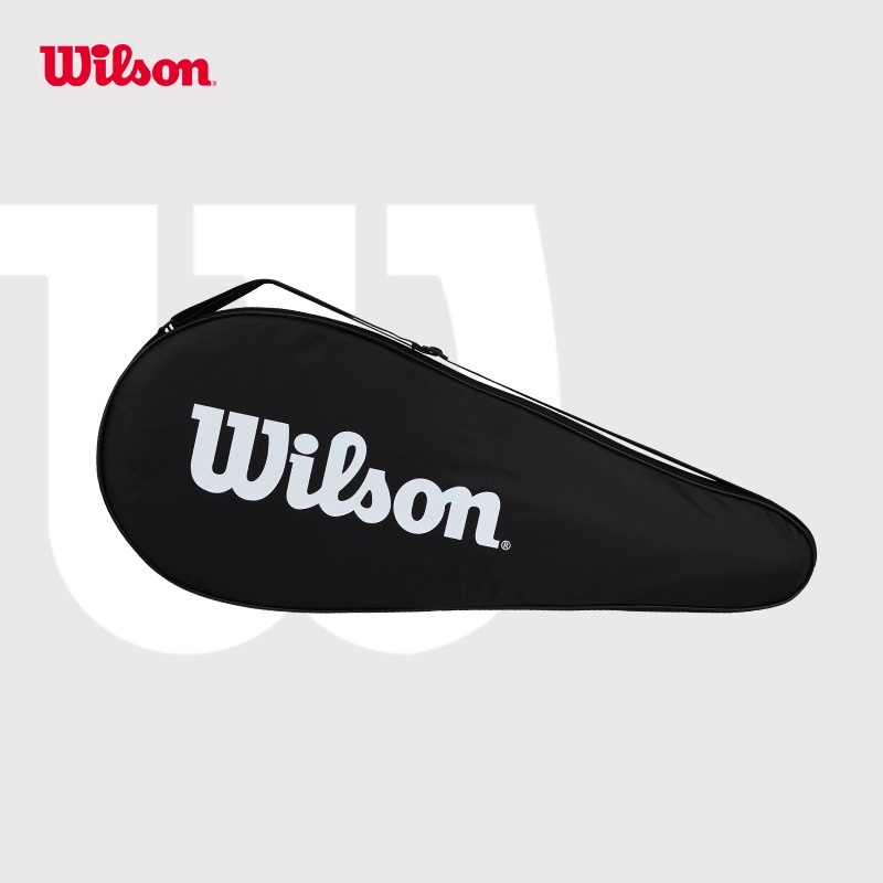 Wilson wilson Capa de raquete de tênis wilson Capa de raquete de tênis wilson Saco de tênis portátil Homens Mulheres Saco de tênis de um ombro