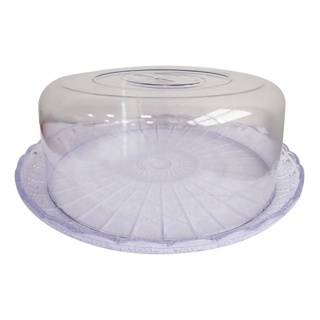 Boleira Cristal - Transparente - C/ Tampa - 01 UN - Agraplast - Rizzo0 em Oferta na Shopee