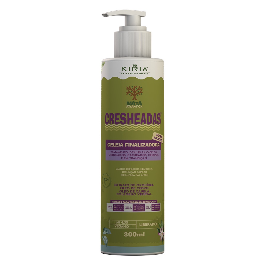 Geleia Finalizadora Cresheadas 300ml