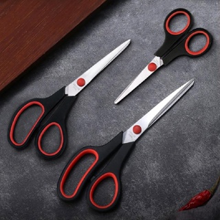 Kit 3 ou 5 Tesouras Em Aço Inox Corte Costura Artesanato Domestico e profissional em Oferta na Shopee