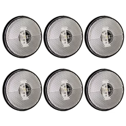 6 Lanterna Lateral Caminhão Carreta Baú Randon LED BIVOLT CR