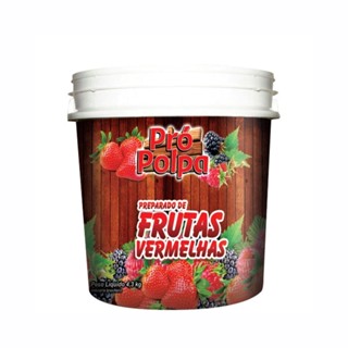 POLPA DE FRUTAS VERMELHAS PROPOLPA 4,3 KG DRINKS BOLOS