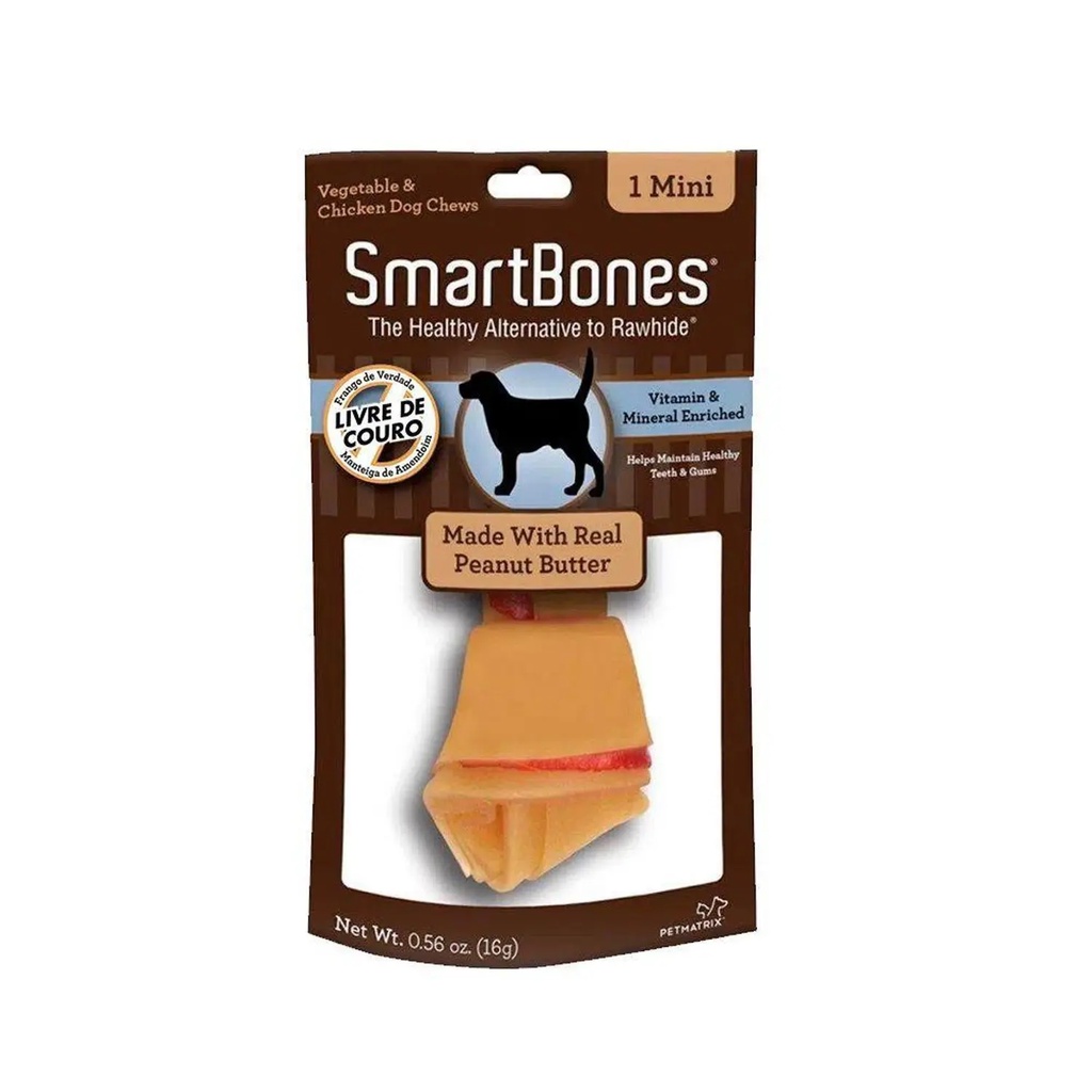 Osso Smartbones Mini Peanut Butter 16g