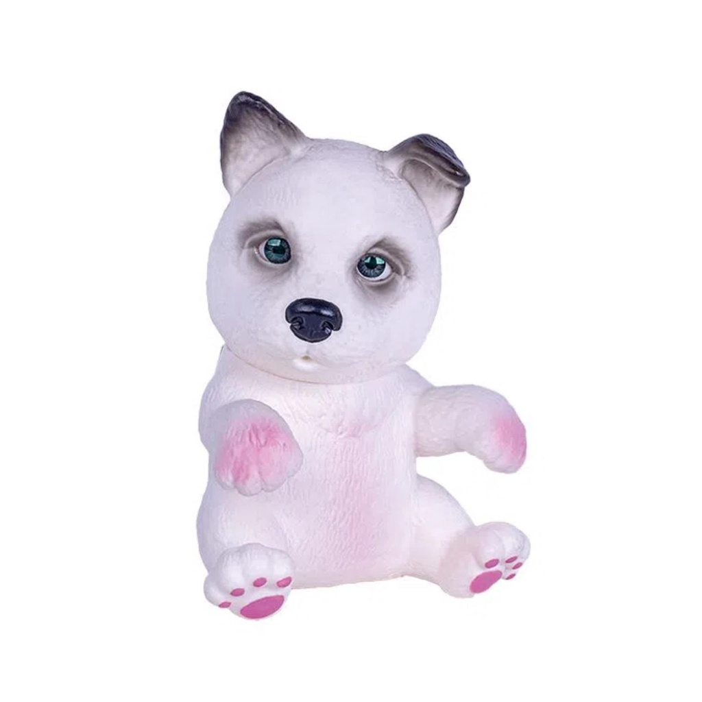 Brinquedo Cachorrinho Filhote Pet Love Husky 11cm Plástico Vinil 3+ anos com Cabeça Articulada Cotiplas - 2668 em Oferta na Shopee