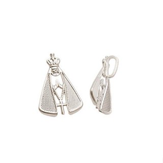 Pingente Passante de Prata 925 Nossa Senhora