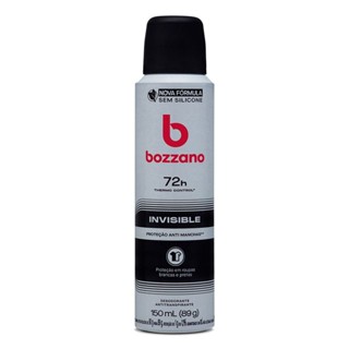 Desodorante Aerossol Antitranspirante Masculino Bozzano Invisible 150ml