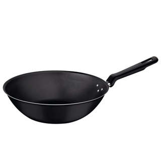 Panela Wok 28cm 3,6L Tramontina Loreto em Alumínio com Revestimento Interno e Externo Antiaderente Starflon Max Grafite em Oferta na Shopee