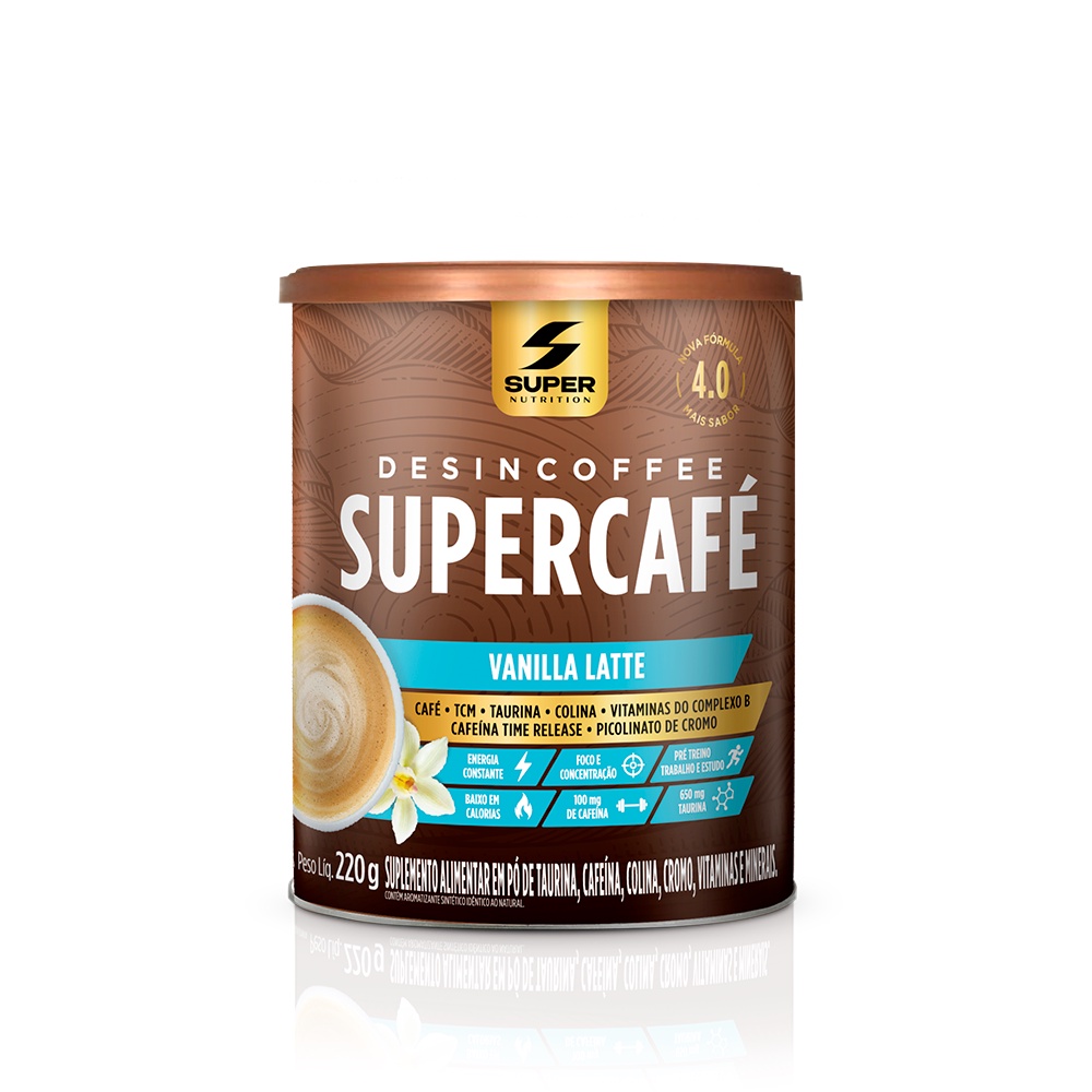 Desincoffee Supercafé Vanilla Latte - Food & Beverages