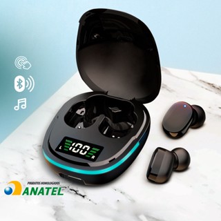 Fone de Ouvido gamer G9S sem fio Bluetooth TWS, Impermeável, Redução De Ruído com Microfone