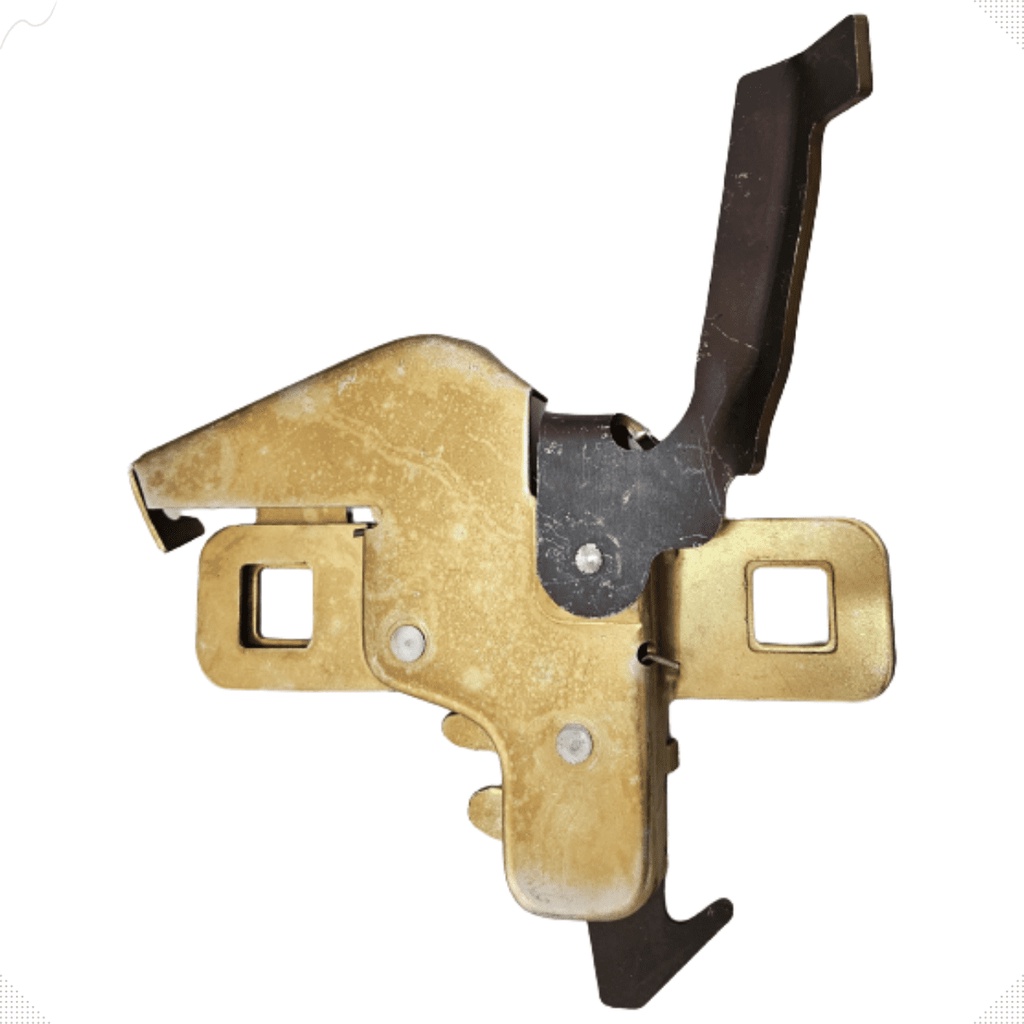 Fechadura Tranca Trava Trinco Inferior Capô Ford F1000 1990 Até 1998 F4000 1993 Até 1998