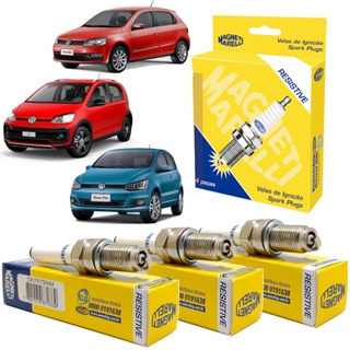 Jogo 3 Velas Up Fox Gol Polo Voyage 1.0 12v 75cv 2014 2015 2016 2017 CSEA em Oferta na Shopee