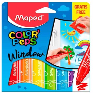 CANETA HIDROGRAFICA COLORPEPS WINDOW 6 CORES   844820