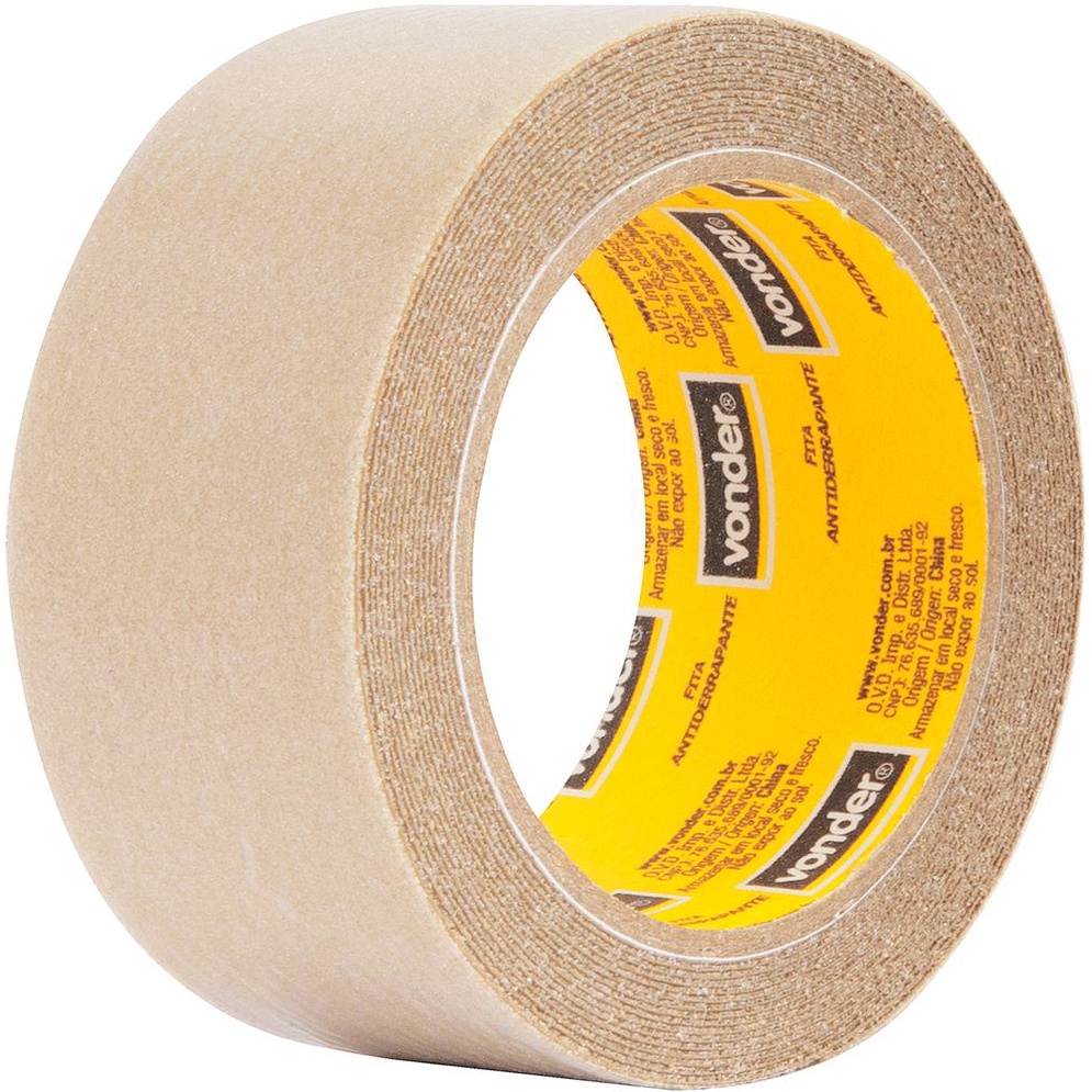 Fita antiderrapante 50mmx5m transparente - Vonder em Oferta na Shopee
