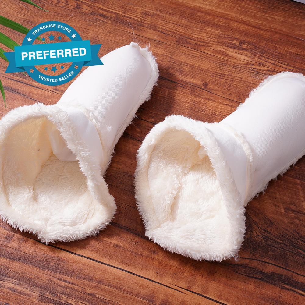 Forro De Velo Macio Para Chinelos Sapatos Confortáveis De Pelúcia Branca Cobertura De Calçados Interior Inverno L0T4