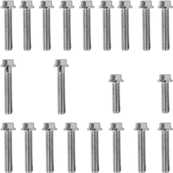 Kit parafusos zincados tampa motor lateral esquerda+direita YS150 YS 150 Fazer 2014 em diante