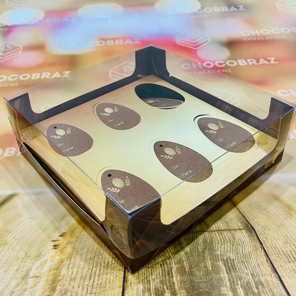 5~20 Caixas 6 Ovos de 50g C/Visor Encanto Kids Dupla Face Páscoa Elegance 4761 (PASCOA IDEIA OUTLET) OFERTA