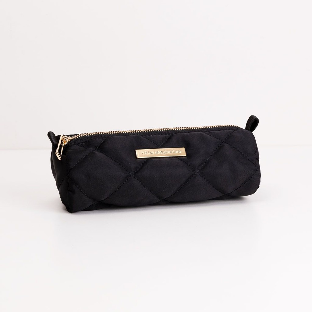 Estojo basico matelasse preto - Imaginarium em Oferta na Shopee