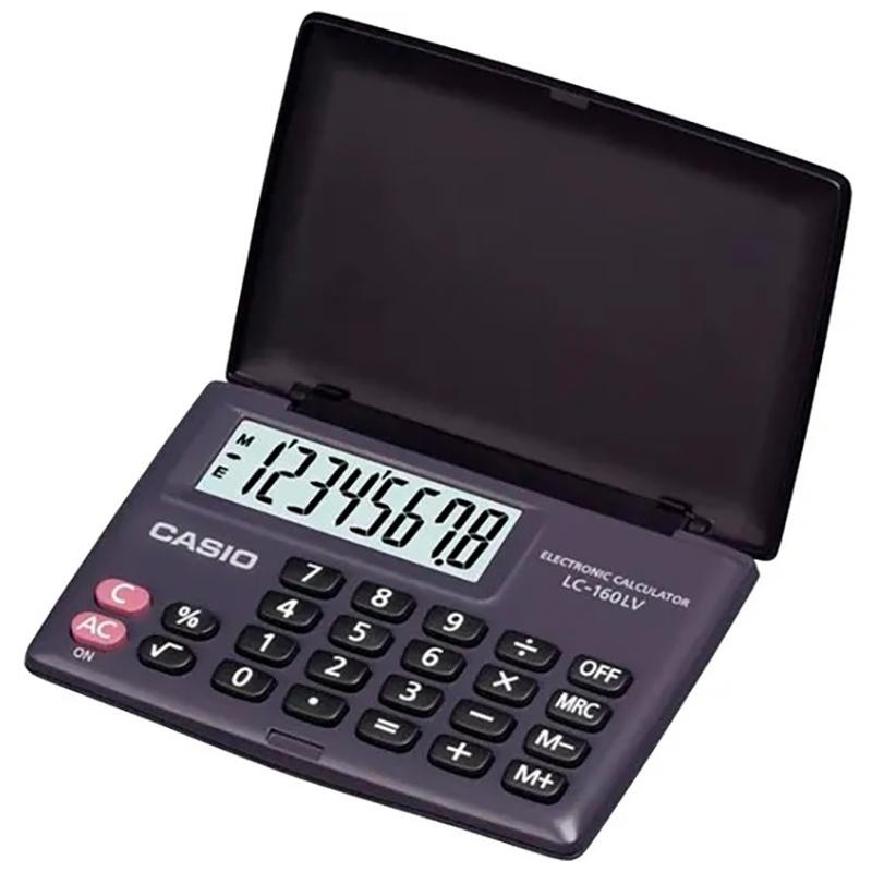 Calculadora Bolso Casio Lc160lvbk Preta em Oferta na Shopee