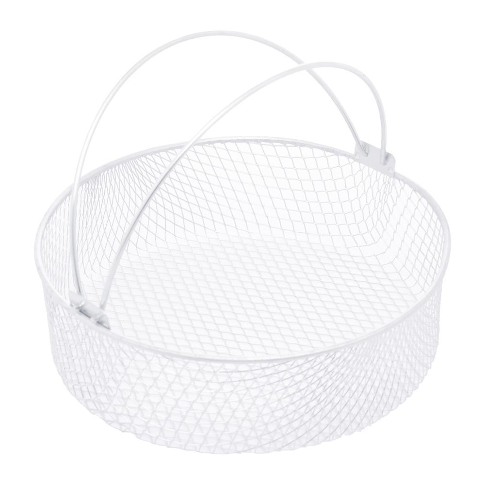 Cesto Wolff de Aço Inox para Air Fryer com Alça 21cm - Home & Living