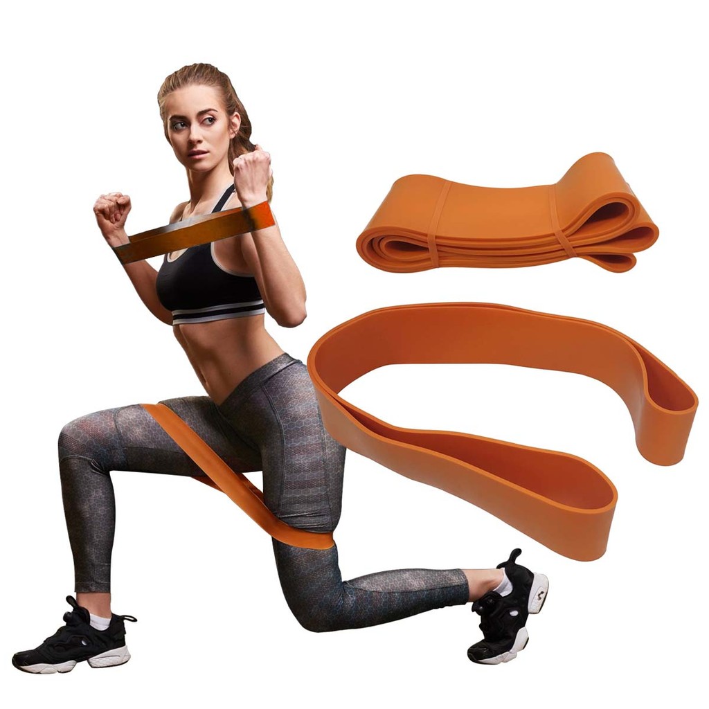 Super Band Elástico Forte Grossa Power Band Faixa Exercício Malhar Funcional Treino Fitness Alongamento Academia em Casa