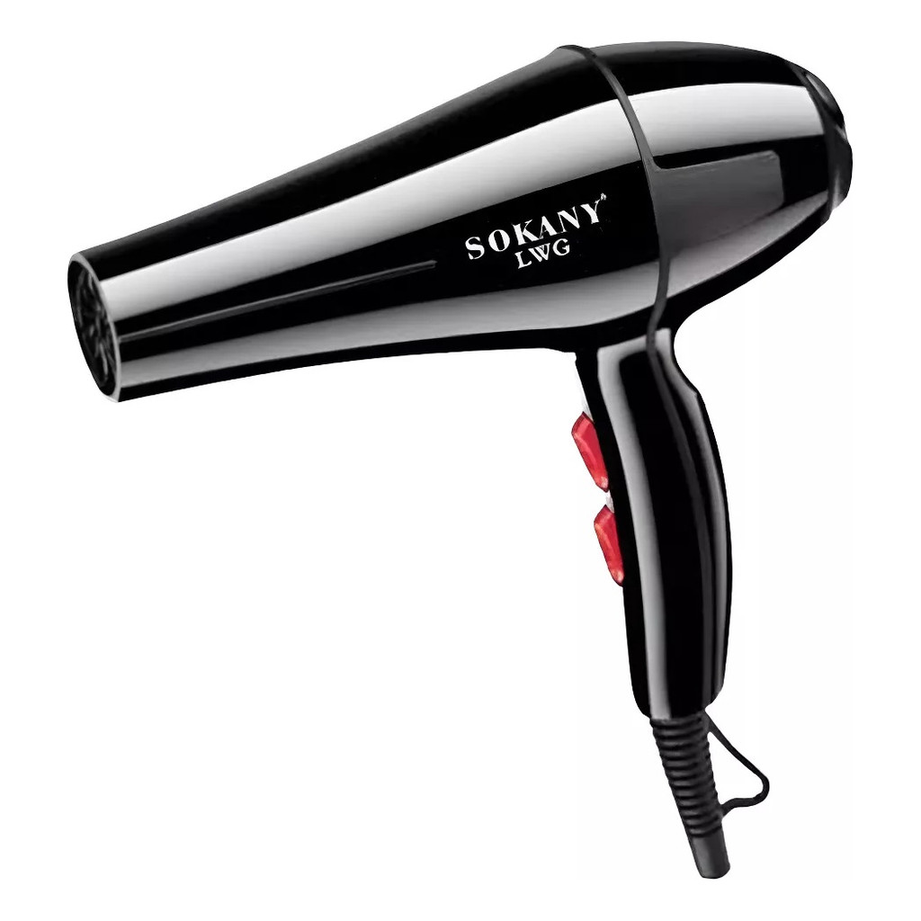Secador Cabelo Sokany Profissional Elétrico 1600w -110v/220v em Oferta na Shopee