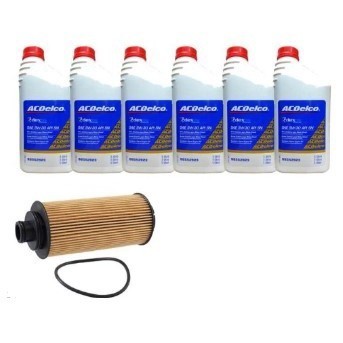 Kit Troca Óleo 5w30 Diesel + filtro de óleo ACDelco  98552923/ 12636838