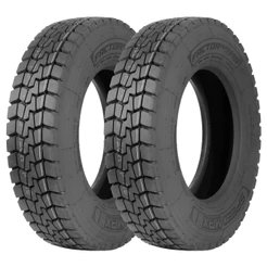 Jogo 2 Pneus Speedmax Aro 17.5 Factormax-MD 215/75R17.5 135/133L 18 Lonas