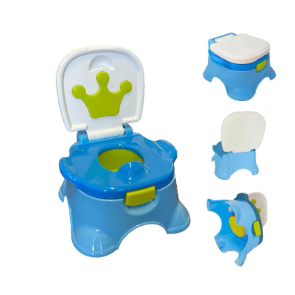 Pinico De Plástico Com Tampa Decorada  Infantil