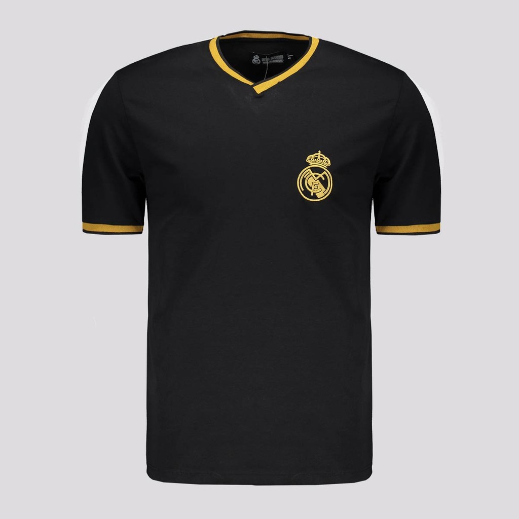 Camisa Real Madrid Classic Preta