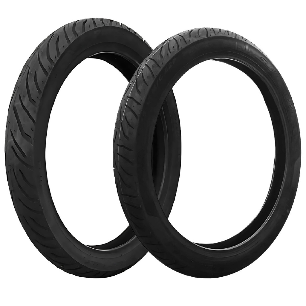 Kit Pneu Cg Titan Fan 160 275-18 (80-100-18) + 90-90-18 Sem Camara Super City Pirelli