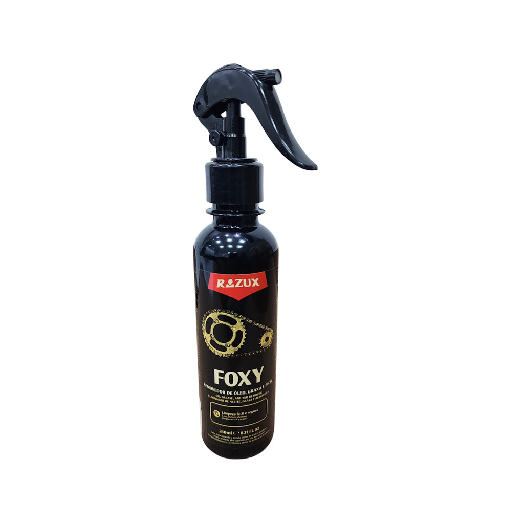 Limpa Corrente Foxy Removedor Óleo Graxa Piche Razux 240ml Ref: 2050006 em Oferta na Shopee