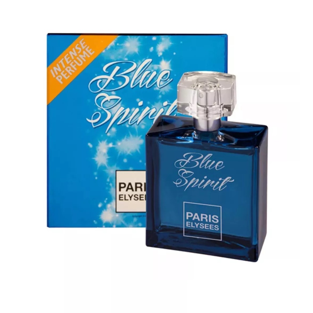 Perfume Blue Spirit Paris Elysees Feminino de 100 Ml - Perfumes Paris Elysees Originais