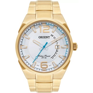 RELÓGIO ORIENT MASCULINO DOURADO  MGSS1159 S2KX em Oferta na Shopee