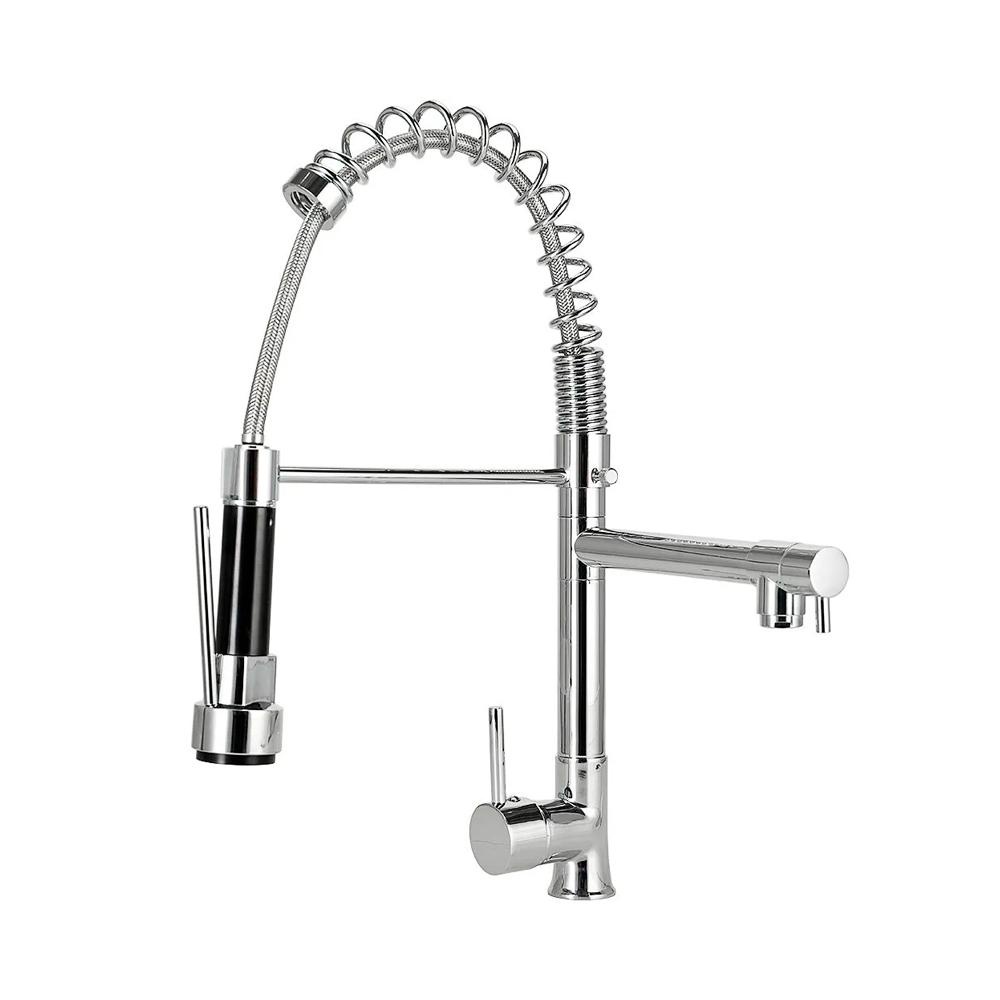 Torneira Para Cozinha Gourmet Misturador Monocomando Munim Pingoo - Prata