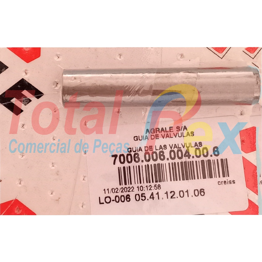 7006.006.004.00.6 Guia de Válvula Original Motor M90 / M93